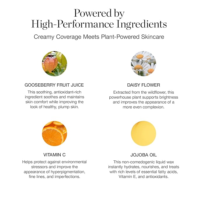 Ogee Complexion Perfecting Liquid Foundation - Lightweight Tinted Moisturizer For Face (Hazel 2.00N - Light, Golden Undertones) - with Vitamin C & Jojoba Oil - Certified Organic & Made in USA-VivaGrace Women