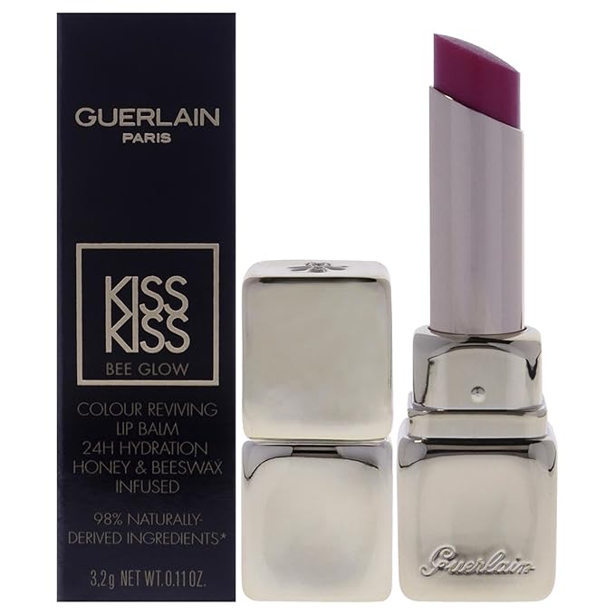 Kiss Kiss Bee Glow Lip Blam - 409 Fucsia Glow by Guerlain for Women - 0.11 oz Lip Balm-VivaGrace Women