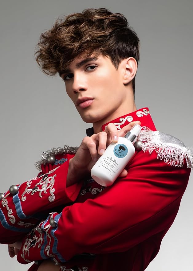 Avenue Man Sea Salt Spray for Men - Texturizing & Thickening Sea Salt Hair Spray for Men with Kelp and Brown Seaweed Extract - Paraben, Sulfate-Free - Add Volume and Texture Beach Hairspray 6.76 Oz-VivaGrace Women