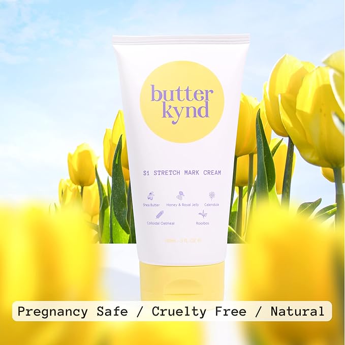 S1 Stretch Mark Cream, 150ml / 5oz, Lightweight Pregnancy Stretch Mark Cream-VivaGrace Women