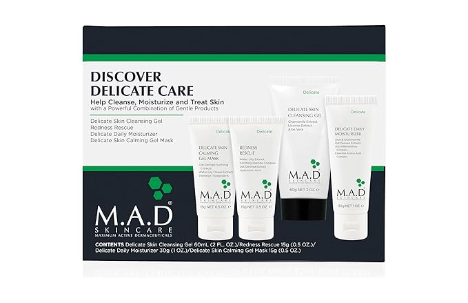 M.A.D Skincare Discover Delicate Care Travel System Set-VivaGrace Women