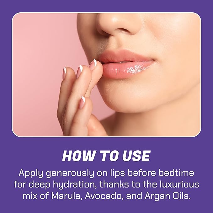 Sweet Dreams Sleeping Lip Mask - Overnight Lip Mask - Organic Lip Balm & Moisturizer - Hydration - Rich in Antioxidants - Paraben & Sulfate Free - Travel Size - For Men & Women - 0.7 oz-VivaGrace Women