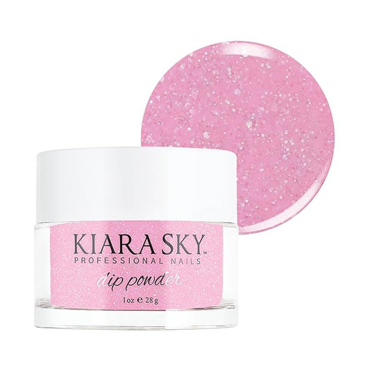 Kiara Sky Long Lasting Nail Dip Powder Pink Tones 1 oz, 90's Baby-VivaGrace Women