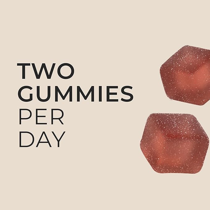 DS Labs Revita Hair Vitamin Gummies - Thickening & Strengthening Hair Supplement with Biotin, Zinc, Iron, Magnesium, Vitamin D & Melatonin, Fuller, Healthier-Looking Hair, Vegan & Gluten-Free-VivaGrace Women