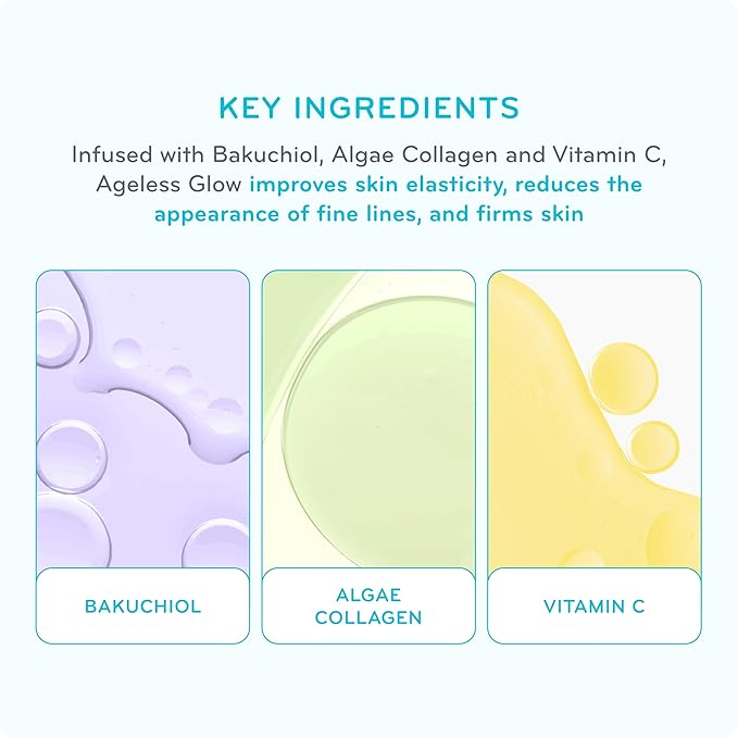 pūrlisse Ageless Glow Serum BB Cream SPF 40 - Glow BB Cream with SPF Enriched with Bakuchiol & Vitamin C to Help Improve Firmness & Reduce Wrinkles for Dewy Skin - Tan (1.4 oz)-VivaGrace Women