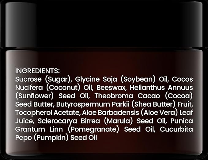 Brooklyn Botany Lip Scrub Exfoliator 1 oz – Lip Moisturizer for Dry Lips and Chapped Lips – Gentle Lip Exfoliator for Smooth and Brighter Lips – Strawberry Flavor-VivaGrace Women