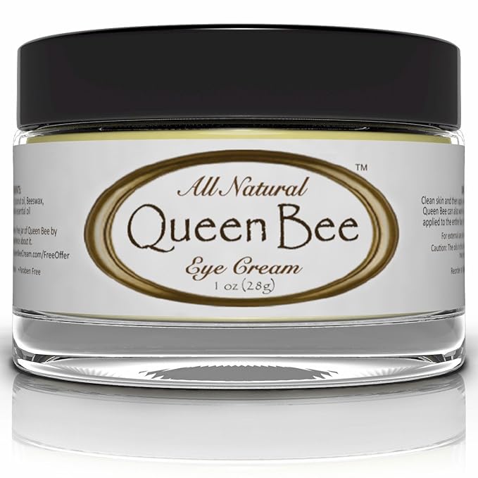 Queen Bee Organic Under Eye Cream, 1 Ounce-VivaGrace Women