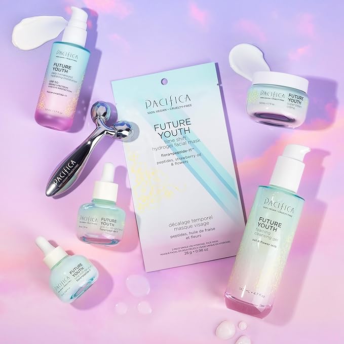 Pacifica Future Youth Gravity Rebound Face Serum – Multi-Peptide Firming Facial Serum for Fine Lines, Anti-Aging & Elasticity Vegan & Cruelty-Free Dermatologist Tested-VivaGrace Women