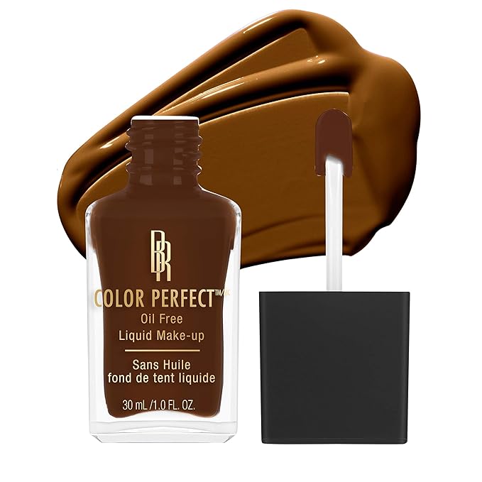 Black Radiance Color Perfect Liquid Full Coverage Foundation Makeup, Haute Cocoa, 1 Ounce-VivaGrace Women