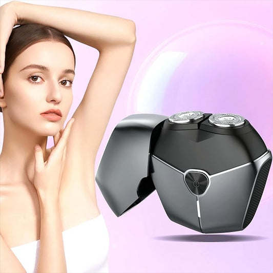 Electric Shavers for Women, Womens Electric Leg Shaver Cordless Painless Facial Hair Removal for Arms and Underarms Bikini Trimmer Electronic Razors for Shaving Portable and Safe Wet and Dry Use-VivaGrace Women