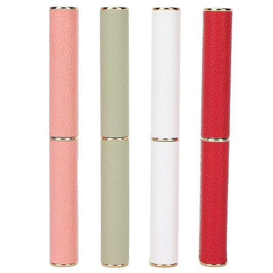 Sonew Empty Lipstick Tubes, 4Pcs Refillable DIY Lip Balm Tube Containers, Reusable Storage Containers Lip Balm Making Kit-VivaGrace Women