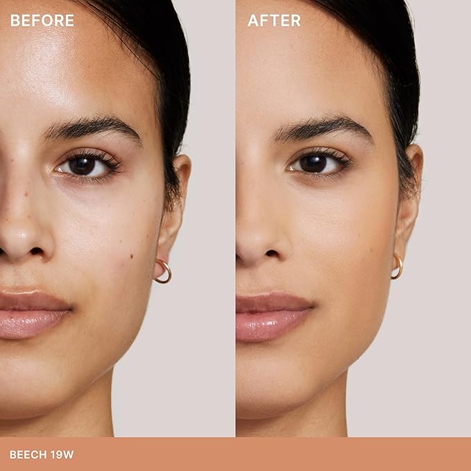 ILIA - Skin Rewind Complexion Stick - Foundation + Concealer + Skincare | Non-Toxic, Vegan, Cruelty-Free, Clean Makeup (19W - Beech, 0.35 oz | 10 g)-VivaGrace Women