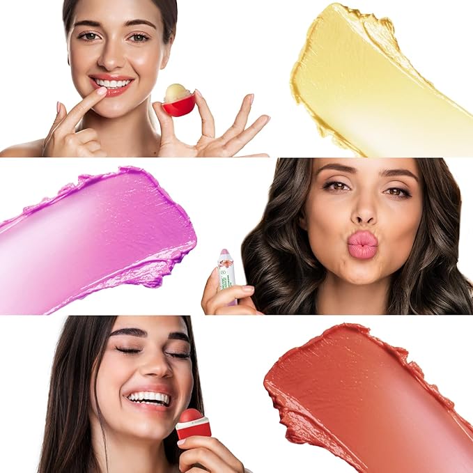 Moisturizing Lip Butter: Rose | Tinted Lip Butter for Women, Men & Kids | Best Organic Lip Balm | 100% American Certified Organic | 4gm-VivaGrace Women