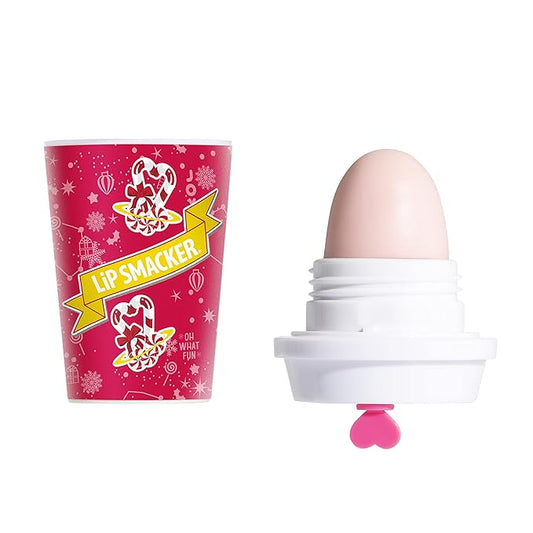 Lip Smacker Holiday Christmas Flavored Lip Balm Frappe Peppermint Stocking Stuffer Gift For Kids-VivaGrace Women
