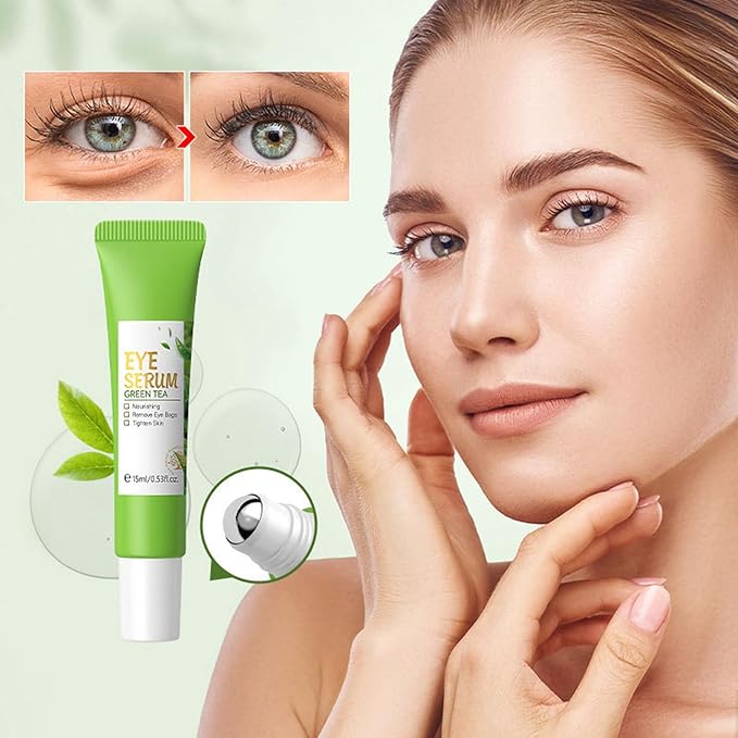 Skin Care Products Set, Green Tea Skin Care Sets, Women Gift Sets,Skin Care Routine Kit with Toner, Serum, Face Cream, Eye Cream Cleanser, Sleep Mask,Korean Beauty Products (SetD)-VivaGrace Women