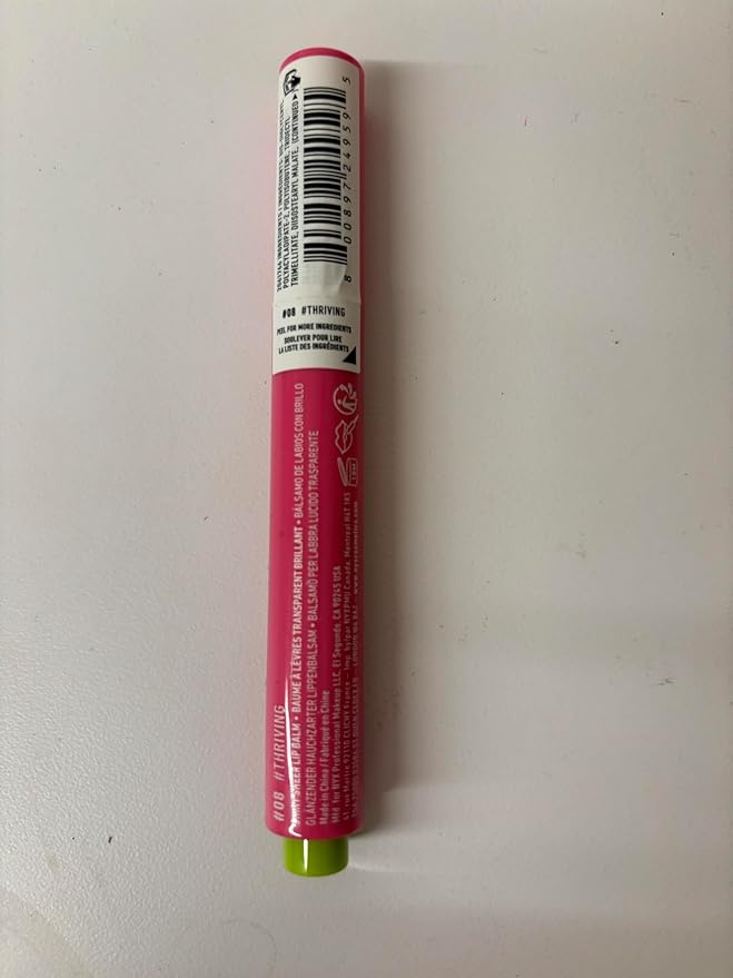 NYX PROFESSIONAL MAKEUP Fat Oil Slick Click, Lightweight, Buildable, Pigmented Vegan Lip Balm - Thriving-VivaGrace Women