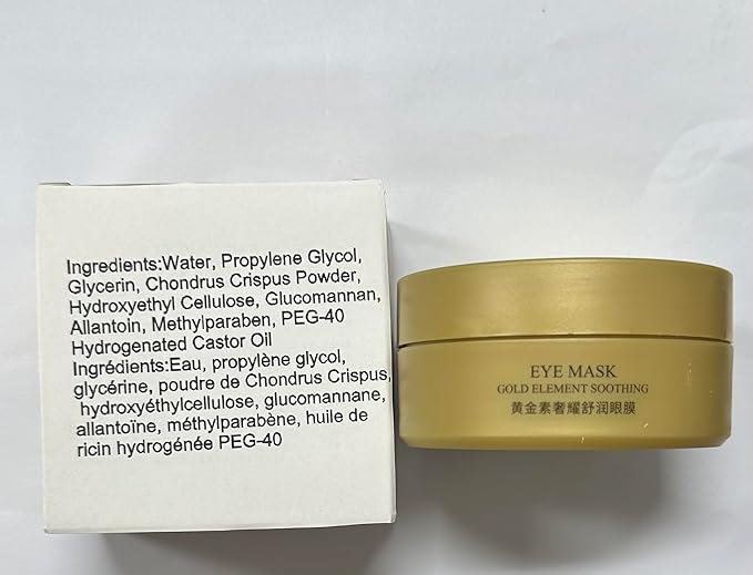 Under Eye Patches for Puffy Eyes & Dark Circles Treatments- 30 Pairs - Moisturizing Eye Mask for Reducing Fine Line,Hydrating Under Eye Pads,Improve Smooth Wrinkles and Under Eye Bags(Gold)-VivaGrace Women