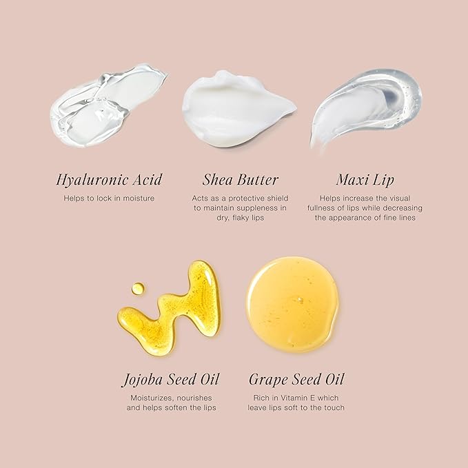 Jouer Conditioning & Repairing Lip Mask – Overnight Lip Mask for Dry Lips - Moisturizing Lip Balm - Maxi Lip for Plumper Lips and Visual Fullness - with Jojoba Oil and Grapeseed Oil for Hydration-VivaGrace Women