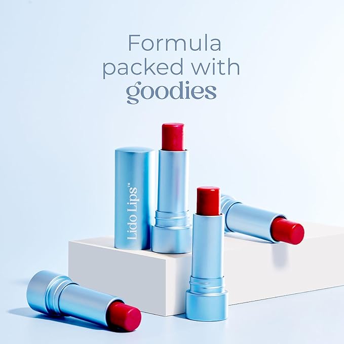 Tinted Lip Balm Bundle - Moisturizing, Hydrating Sheer Buildable Lip Color with Hyaluronic Acid, Vitamin E & rich oil - Set of 2: Rosy Bloom & Sunny Citrine-VivaGrace Women