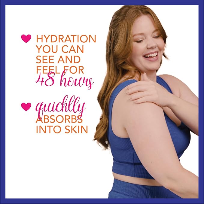 Jergens Ultra Healing Dry Skin Lotion, Hand and Body Moisturizer for Quick Absorption into Extra Dry Skin with Hydralucence Blend, Vitamins C, E and B5, White, 21 oz-VivaGrace Women