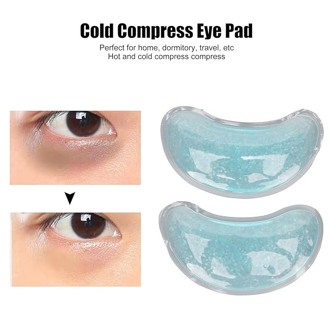 Under Eye Gel Pads Patches, Under Eye Pads for Eye Strain Swelling Dark Circle, Reusable Under Eye Masks for Dark Circles, Portable Eye Patches for Puffy Eyes-VivaGrace Women