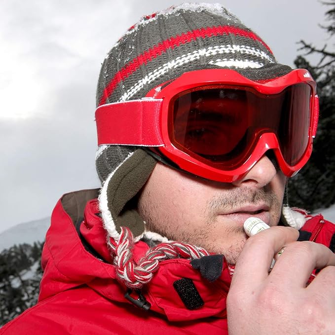 7-Pack Green Tea Lip Balm Gift Set by Naturistick. 100% Natural Ingredients. Best Beeswax Chapstick for Dry, Chapped Lips. Made in USA-VivaGrace Women