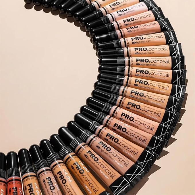 L.A. Girl Pro Concealer, Medium Beige, 0.28 Oz (LAX-GC978-A)-VivaGrace Women