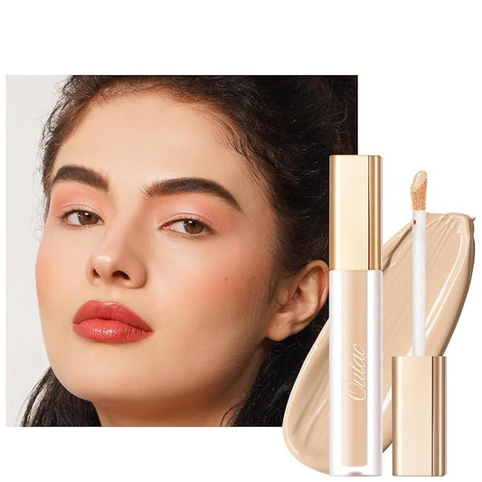 Oulac Concealer Full Coverage, Concealer Stick for Dark Circles, Hydrating Concealer Infused with Hyaluronic Acid, Lightweight, Long Lasting, Vegan Concealer 3.8ml, Shade: C2 Ivory-VivaGrace Women