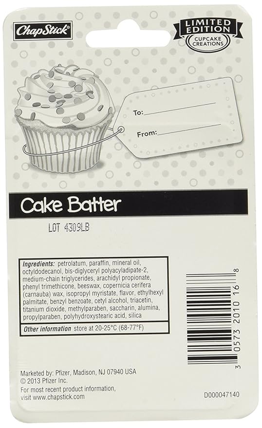 Chap Stick Lip Care - Limited Edition - Cake Batter - 3 Count Sticks Per Package - Pack of 3 Packages-VivaGrace Women