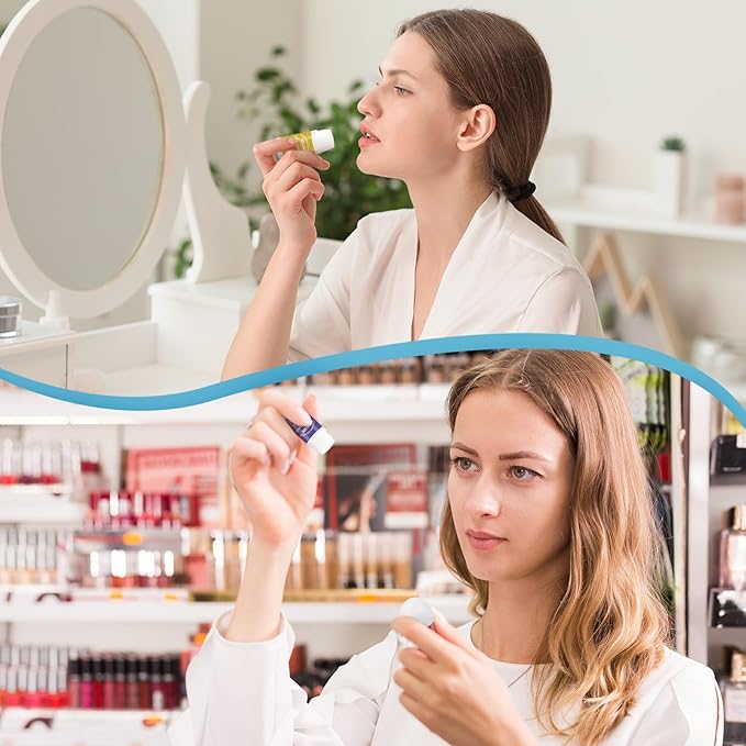 25 Pcs Thank You Gifts Mini Lip Balm Bulk Gifts for Coworkers Inspirational Appreciation Gifts Natural Ingredients Dry Chapped Lip Care Products for Employee Women Teacher, Assorted Flavors-VivaGrace Women