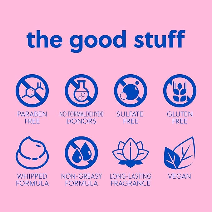 Tree Hut Moroccan Rose Whipped Shea Body Butter, 8.4oz, Lightweight, Long-lasting, Hydrating Moisturizer with Natural Shea Butter for Nourishing Essential Body Care-VivaGrace Women