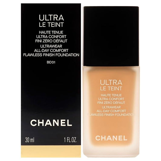 CHANEL Ultra Le Teint Ultrawear Flawless Foundation - BD31 Medium Golden for Women - 1 oz Foundation-VivaGrace Women
