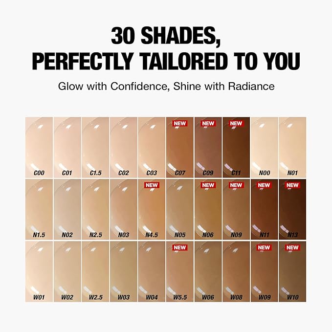 TFIT Radiance Fit Serum Foundation - Flawless Coverage, Dewy finish, Long-lasting Waterproof and sweatproof,Lightweight,Creamy Natural,1.05 Oz. (N4.5 Camel, 1.05 Oz.)-VivaGrace Women