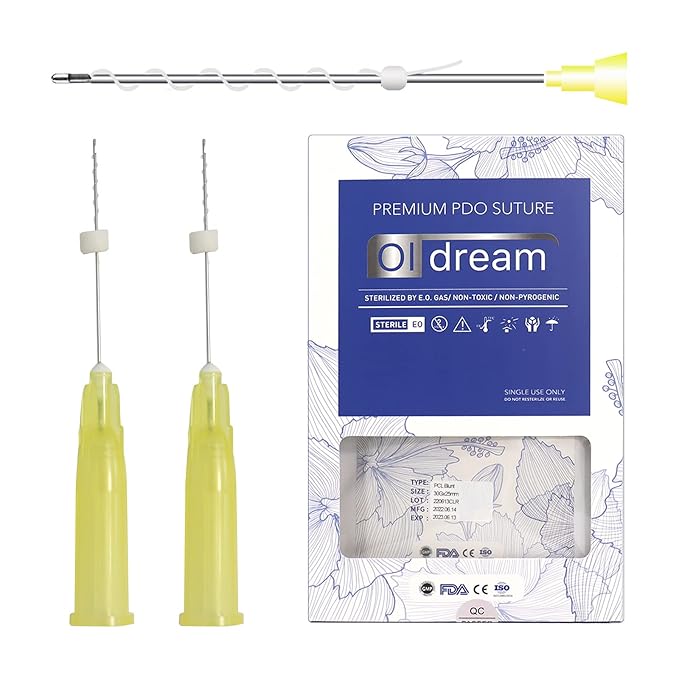 Pcl Threads Eye Lift for Eyes, Mono Screw Type, B-Type, 30G25MM, 20pcs-VivaGrace Women