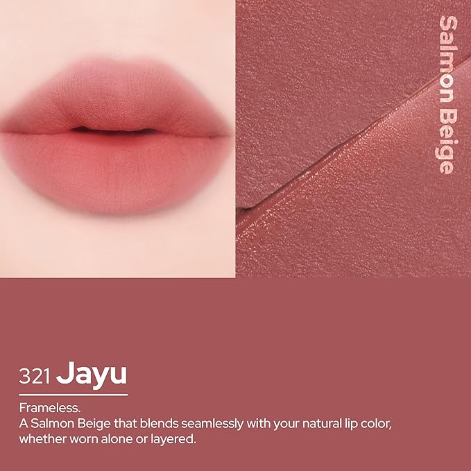 Unseen Blur Lip Tint Long-Lasting Stain, Blendable 3.2g 321-JAYU-VivaGrace Women