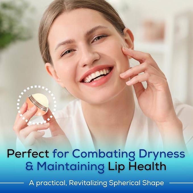 SoftBeso Lip Balm (Rose Gold-Vanilla) Flavored Lip Care | Lip Balm for Beautiful, Soft Lips | For Dry and Chapped Lips| Vegan| Clean ingredients-VivaGrace Women