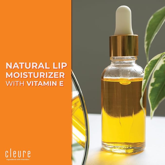 Cleure Organic All Natural Lip Balm - Paraben Free, Fragrance Free, Flavor Free, & Petroleum Free SPF Lip Balm & Hydrating Lip Butter (.15 oz, 3 Pack)-VivaGrace Women