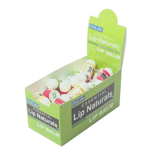 Lip Naturals® Mini Balms: 3 Flavors, SPF-15, 50ct-VivaGrace Women