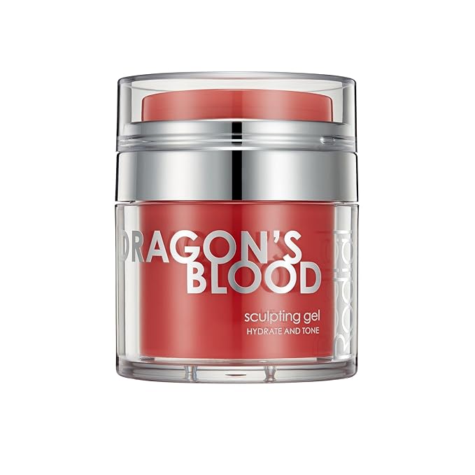 Rodial Dragon's Blood Sculpting Gel 1.7 fl oz - Rejuvenating, Ultra-Hydrating Face Cream - Refreshing Gel/Cream Formula - Triple Action Collagen Formula for a Firmer, Tighter and Smoother Skin Look-VivaGrace Women
