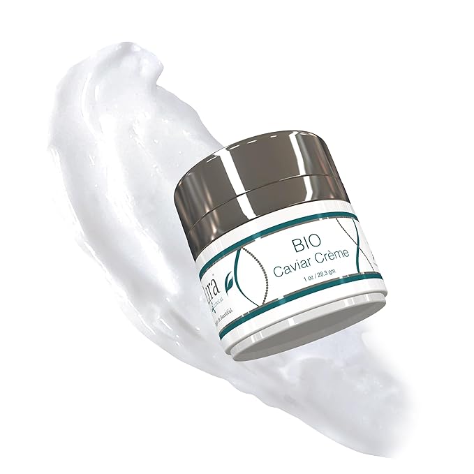 Lira Clinical BIO Caviar Crème - Daily Hydrating Facial Moisturizer with Advanced Peptide Complex and Vitamin C - Night Cream for Dry Skin - Travel Size Nourishing Cream for Skincare Routine - 1 oz-VivaGrace Women