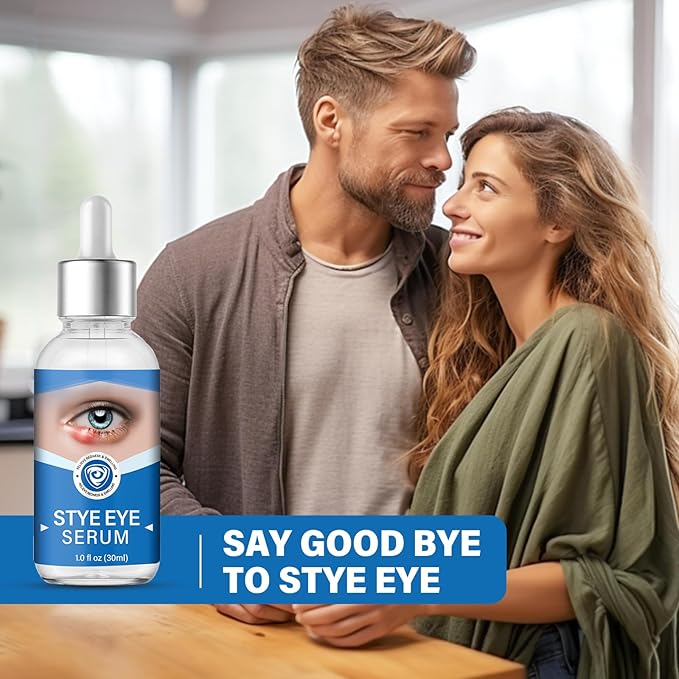Stye Eye Treatment, Stye Eye Serum for Styes Chalazion and Blepharitis, Gently Cleanses Lashes and Eyes, Restore Healthier Eye Skin, 1 Fl.oz-VivaGrace Women