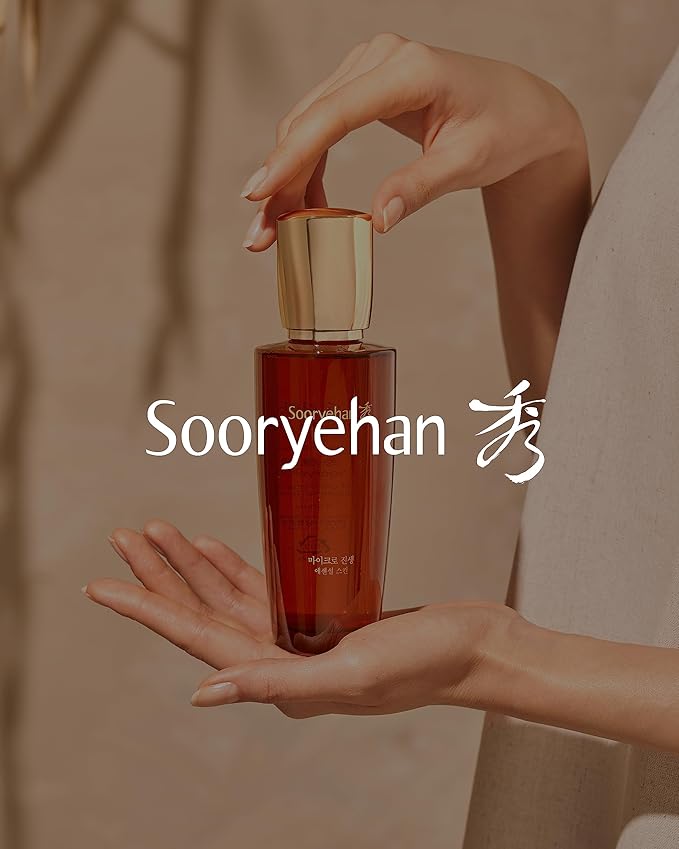 SOORYEHAN Micro Ginseng Essential Skincare Special Set (540 ml/18.26 fl oz) - Wrinkles/Fine Lines, Skin Elasticity & Intensive Hydration. Amino Acids & Ginsenocide-VivaGrace Women