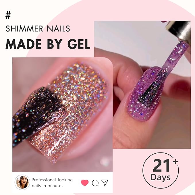 KQueenest Glitter Green Press on Nails Short Square, Long Lasting Sparkly Shiny Fake Nails Cute, Glue on Nails Short, Spring Summer Bling False Nails for Women Manicure, 24 Pcs