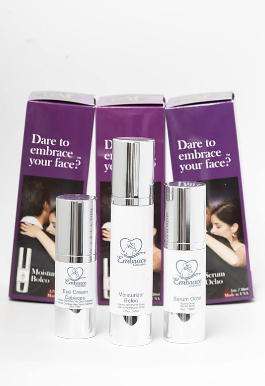 Collection I - Includes Eye Cream Cabeceo, Serum Ocho, and Moisturizer Boleo-VivaGrace Women
