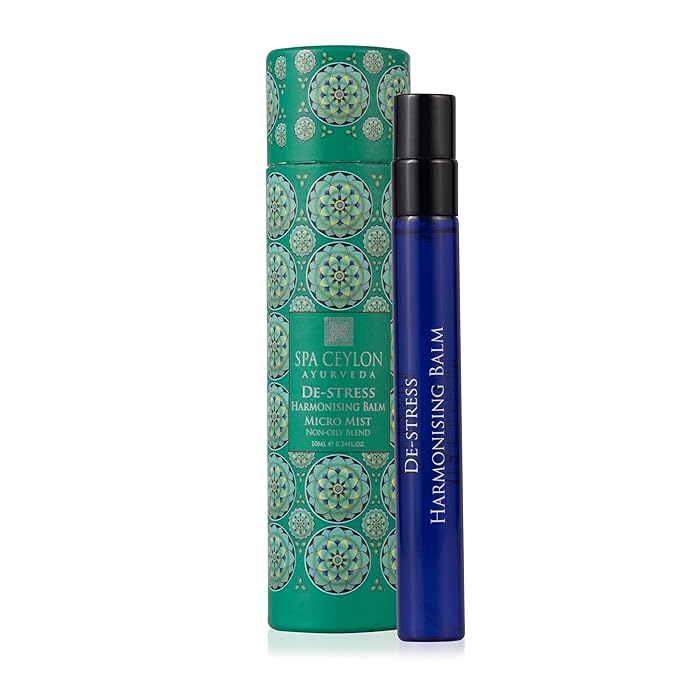 SPA CEYLON DE-STRESS Harmonising Balm micro mist | Instant Cooling Relief | Spray Bottle |Natural & Silicone-Free | Soothes Skin |Paraben-Free | Suitable for all skin types-VivaGrace Women