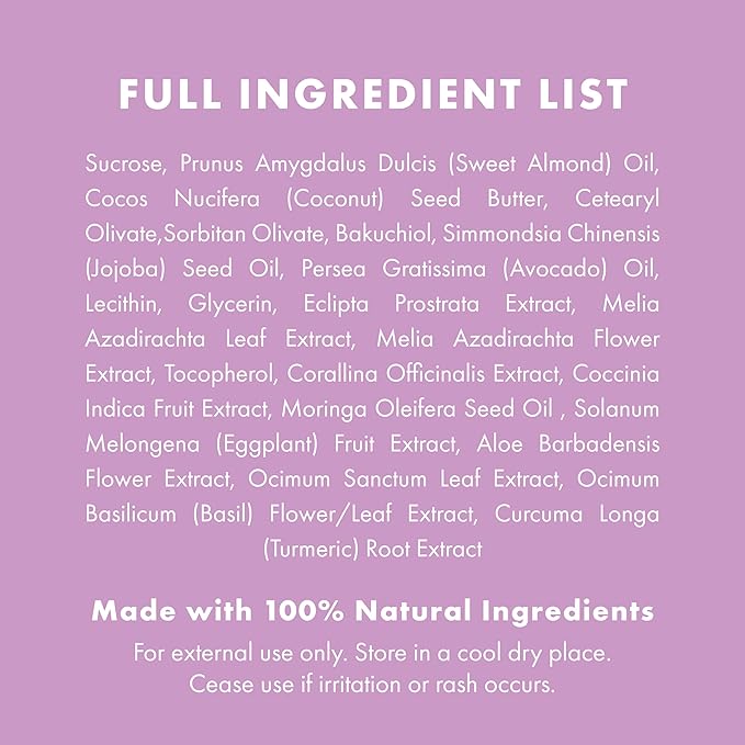 Handmade Heroes Bakuchiol Lip Scrub 1 fl oz | Deep Conditioning Lip Plumper Helps Reduce Fine Lines and Wrinkles Appearance | 100% Cruelty Free Vegan | Lip Care for Luscious Lips-VivaGrace Women