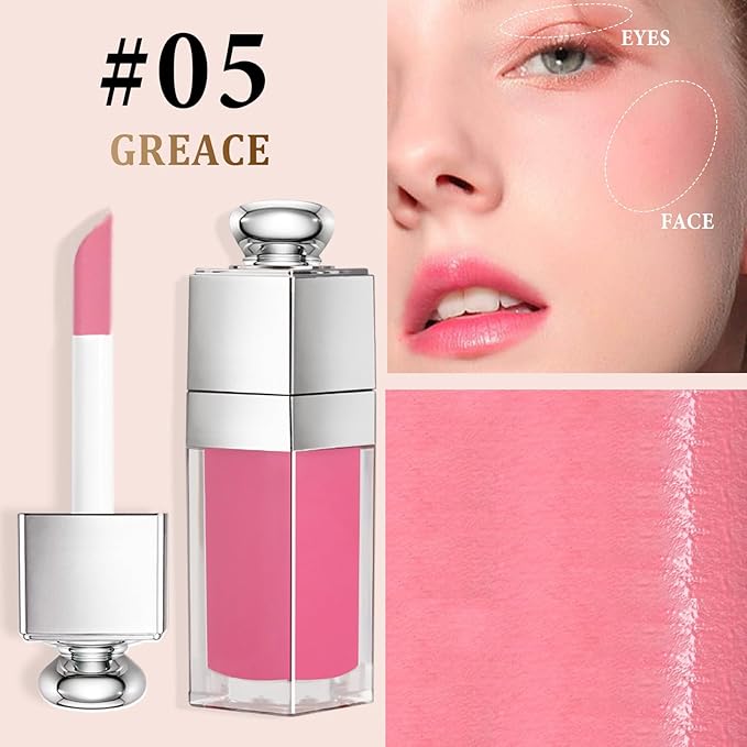 Contour Stick, Highlighter Stick, Blush Stick 3Pcs Cream Contour Kit with Contour Brush, Create Face Contour, Non-greasy, Waterproof Long-lasting Effect, Highlighter Makeup Stick (01-05-07, Light)-VivaGrace Women