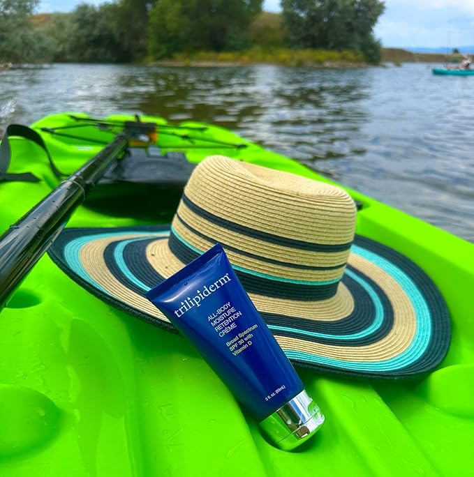 Trilipiderm All-Body Moisture Retention Créme 1oz x 3 + Broad Spectrum SPF 30 1oz x 3-VivaGrace Women