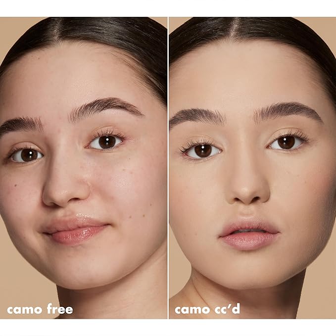 e.l.f. Camo CC Cream, SPF 30 Color-Correcting Medium-To-Full Coverage Face Foundation, Delivers An Airbrushed Finish, Vegan & Cruelty-Free, Light 250 W-VivaGrace Women
