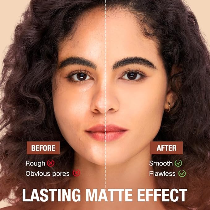 Be auty Balm Skin Tint Stick - Tinted Moisturizer for Face - Multi-Use Foundation Stick Full Coverage - Tinted Solid Serum Foundation Balm for Contour Concealer, Natural Finish-VivaGrace Women